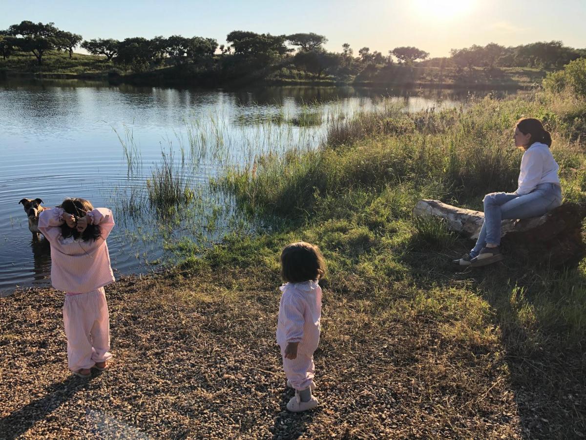 Fontes - A Essencia Do Alentejo Com Lago Privado Redondo Exterior foto